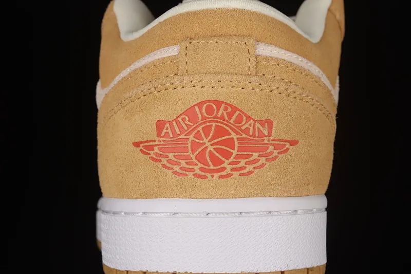 All categories Air Jordan Jordan series basketball shoes Air Jordan 1 Low Air Jordan 1 Low AJ1 Joe 1 rice white and yellow corduroy low-top retro culture basketball shoes DH7820-700